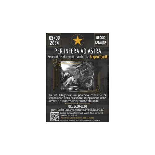 Per infera ad astra seminario di Angelo Tonelli