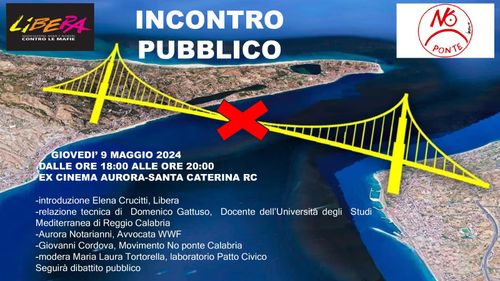 🟢Incontro pubblico sul Ponte sullo stretto